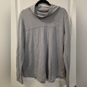 Vineyard Vines Grey Cowl neck sweatshirt. XL Womens